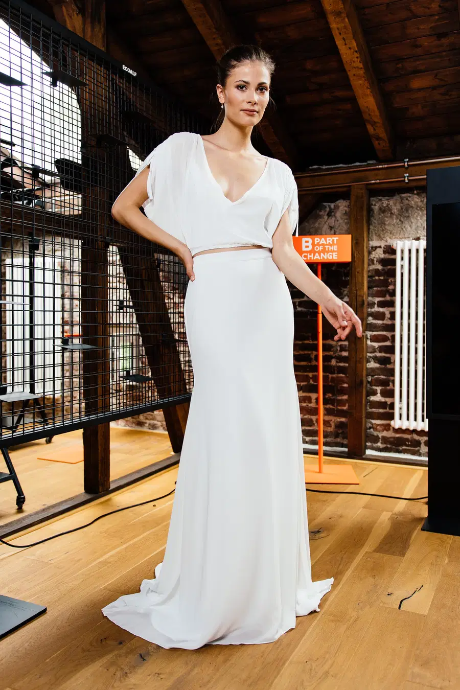 Chiffon-Rock S-1061 by KUESS die BRAUT - view 4 of 6