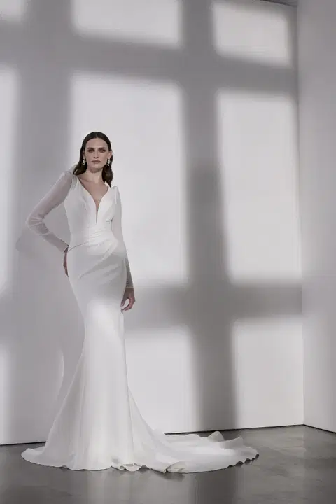 Holland wedding dress by Avenue by Josephine Scott, mermaid, chiffon