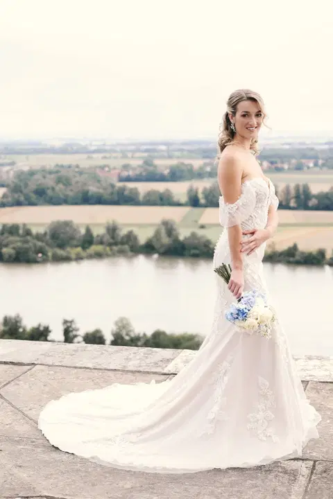 Conny wedding dress by Amo & Luv, mermaid, lace