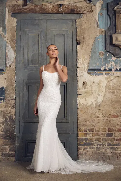 Carnaby Street Brautkleid von Dando London, Gerade, Sweetheart
