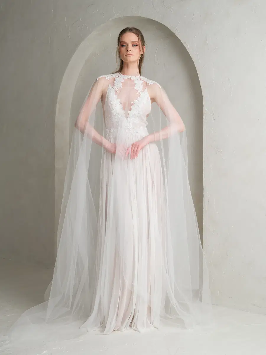 Ophelia +Seraphine Cape by Katya Katya London - view 2 of 3