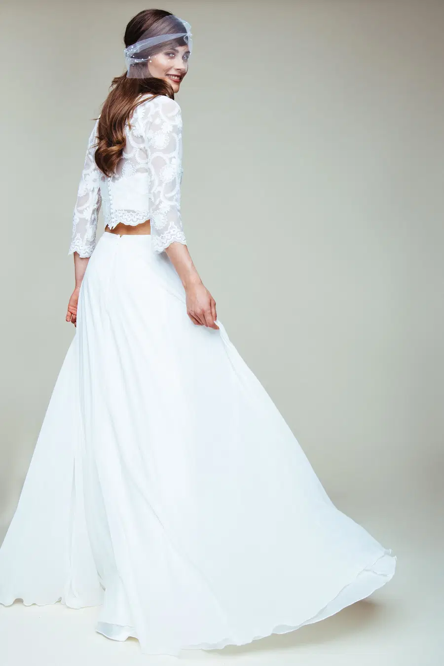 Chiffon-Rock S-1066 by KUESS die BRAUT - view 2 of 5